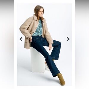 INDI & COLD | San Sebastián | Wide Leg | Denim | Dark Wash | NWOT | Size 36